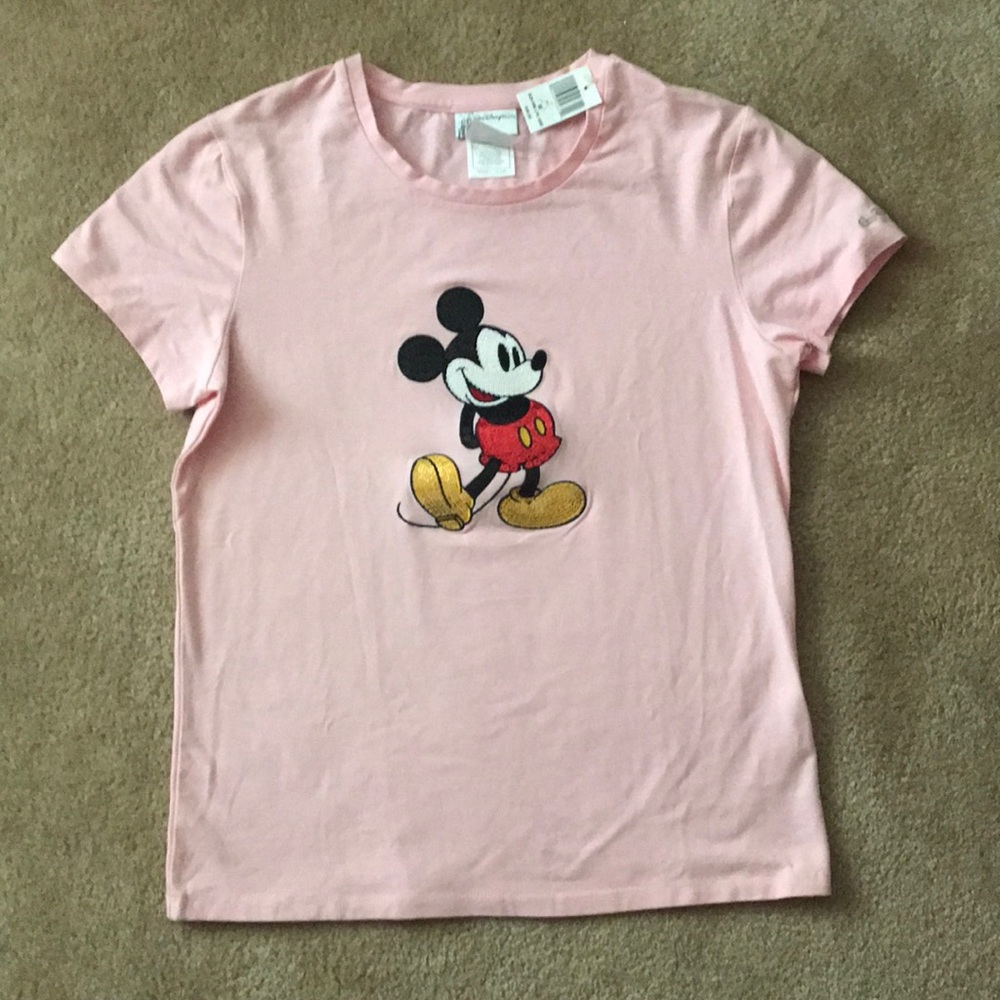 Disney World Sequin Mickey Mouse T-Shirt